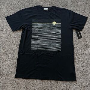 Versace Black Graphic Men's T-Shirt - Horizon